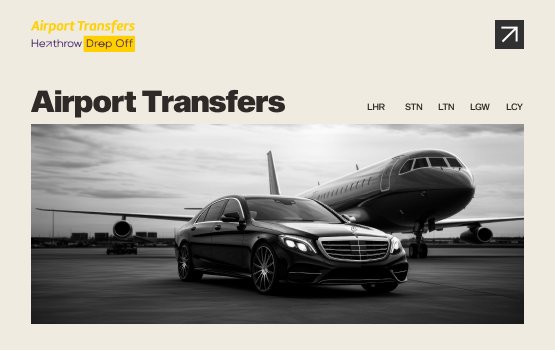 London Airport Transfers - Heathrow Drop Off