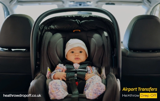 Free baby seat at Heathrow Airport